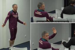 “¿Qué ha pasado?”: la imperdible reacción de Luis Enrique al ver que su conferencia estaba casi vacía