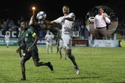 Atlético Pinares vs Santos FC durante el juego de ida en la Liga de Ascenso.