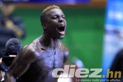 Josec el 'Escorpión' entró al cuadrilátero con mucha hambre de retener el título y desde el primer round demostró su poderío en los puños FOTO RONAL ACEITUNO