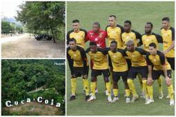 Plantilla de Real España llegó a ejercitarse al sendero del Merendón.