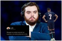 Ibai hizo volcar todo a través de la cuenta de Twitter con sus lluvias de comentarios sobre el caso de Mbappé.