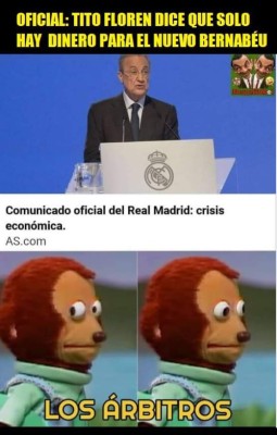 Los memes revientan a Real Madrid y Florentino Pérez por la 'enésima' ayuda del VAR en España