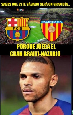 Los memes alaban a Messi, pero destrozan al Barcelona por una nueva ayuda arbitral