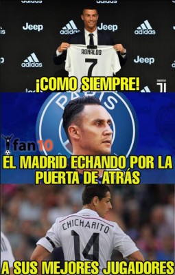 Crueles: Los tremendos memes del último día del mercado de fichajes con Keylor Navas de protagonista