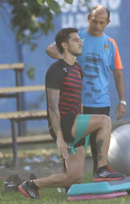 FOTOS: La forma en la que Luciano Ursino se está recuperando en Real España