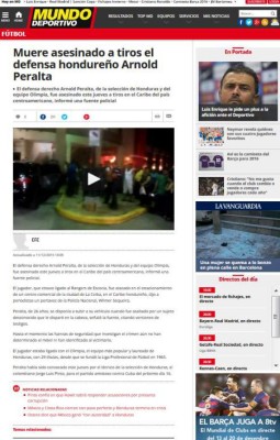 Honduras, en boca de todo el mundo por asesinato de Arnold Peralta