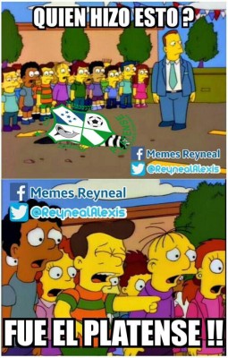 Destrozan al Motagua en los memes de la fecha 7 del Apertura en Honduras