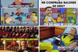 Cristiano Ronaldo, Benzema, Lewandowski y el Real Madrid, víctimas de los memes del Balón de Oro ganado por Lionel Messi.