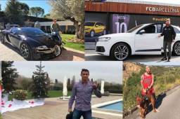 Las pertenencias de lujo que han adquirido los jugadores con sus estratosféricos salarios.