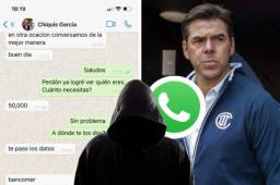 El entrenador mexicano, Chiquis García fue hackeado y los malhechores aprovecharon para robarles dinero a sus contactos. Vean la enorme suma de dinero que pedían.