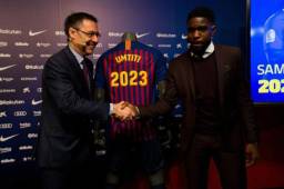 Así ha sido la renovación de Umtiti como futbolista del FC Barcelona.