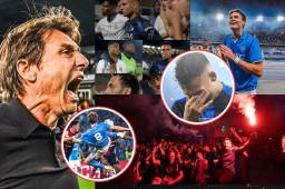 Fotos: así se vivieron los festejos del Napoli, las caras de tristeza del Inter de Milán y el jugador del PSG que festejó el título del Napoli.