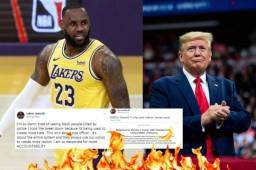 Donald Trump vuelve a hacer de las suyas y carga contra la NBA y su máxima estrella, LeBron James, a quien tildó de 'racista y causar división'. La polémica entre ambos personajes se hizo viral en Estados Unidos.