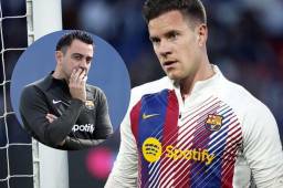 Ter Stegen niega que le comunicara a Laporta su malestar con Xavi.