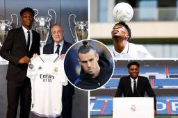 Real Madrid presentó de forma oficial a Aurélien Tchouaméni, ya eligió dorsal y explica por qué su elección. FOTOS: Real Madrid.