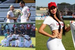 Pidieron matrimonio, oraron por el título y la belleza que nunca falta en la Gran Final del fútbol de Honduras.