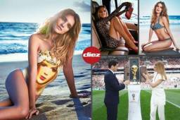 La FIFA ha anunciado que Natalia Vodianova será la encargada de llevar el trofeo al estadio Luzhniki, minutos antes del comienzo de la final entre Francia y Croacia el próximo 15 de julio junto a Philip Lahm.