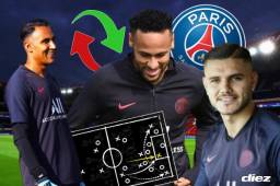 El equipo parisino se mide este sábado contra el Racing de Estrasburgo por la quinta jornada del campeonato francés y esta sería su alineación. ¿Ya viste esa delantera?