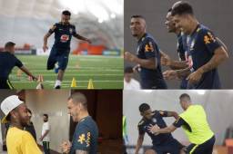 Muchos se preguntan cómo estará Neymar tras saber que se queda en el PSG. Pues las imágenes hablan por sí solas. Se encuentra trabajando con la Selección de Brasil. FOTOS: Cortesía CBF.