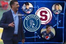 Este jueves a las 8:30 será la final de ida de Liga Concacaf entre Motagua y Saprissa. Ambos clubes jugaron con suplentes el domingo y en el caso de los azules, Diego Vázquez confirmó en Radio Cadena Voces el 11 para este final y lo repasamos.