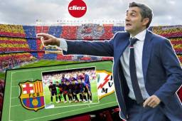 El equipo catalán recibe este sábado al Rayo en el Camp Nou y el portal 'FC Barcelona Noticias' dio a conocer el 11 titular que mandará Valverde pensando en el partido del miércoles ante el Lyon en la vuelta de los octavos de final de la Liga de Campeones.