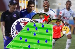 Pedro Troglio confirmó al portero titular y a uno de sus delanteros este domingo ante Real España, te damos a conocer el 11 al que apunta el conjunto merengue contra los aurinegros en San Pedro Sula.