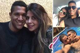 El volante cubano de Marathón Yaudel Lahera y su prometida, la mexicana María José Mancía, con quien se casará el 2 de junio.