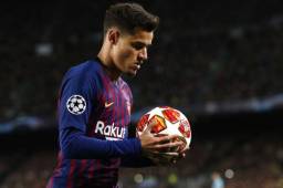 Coutinho lleva cuatro goles en 1551 minutos con el Barcelona en 26 partidos que ha jugado.
