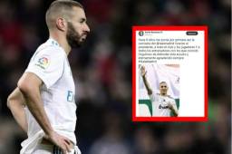 Karim Benzema ha sonado con fuerza para salir del Real Madrid y ahora más con su mensaje en redes.