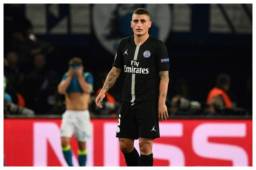 El jugador del París Saint-Germain Marco Verratti fue objeto de 'Un control de alcoholemia' carretera al volante de su coche.