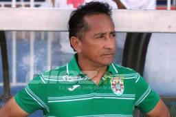 Jorge Pineda salió contento tras ganarle 4-0 al Platense en Puerto Cortés.