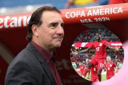 Néstor Lorenzo, entrenador de Colombia, advierte sobre el nivel de la selección de Panamá. Fotos: AFP