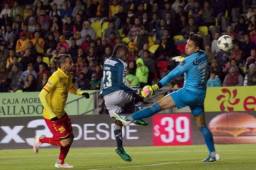 Yimmi Chará marcó el segundo tanto del Monterrey que mantiene intacto el sueño de avanzar a la siguiente fase. Foto @Rayados