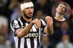 Chiellini es el referente y capitán de la Juventus. Su misión: frenar a Cristiano Ronaldo.