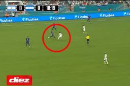 La jugada donde Lionel Messi mareó totalmente a Héctor Castellanos, volante hondureño.