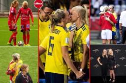 Las futbolistas Magdalena Eriksson y Pernille Harder protagonizaron una de las escenas más comentadas del Mundial femenino que se disputa en Francia.