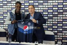 Rubilio Castillo regresa a Motagua tras su paso infructífero por el Tondela de Portugal. FOTOS: Alejandro Amador.