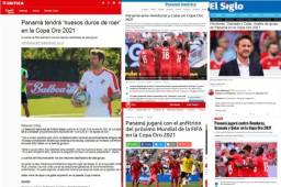 La prensa de Panamá destacó que enfrentarán a 'huesos duros' en la Copa Oro 2021. Sus rivales son Honduras, Qatar y Granada.