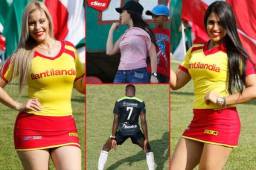 Marathón y Platense abrieron la Jornada 17 del torneo Apertura en el Yankel y las bellas chicas no podían faltar.