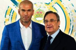 Florentino Pérez quiere armar un equipazo para Zinedine Zidane en verano.