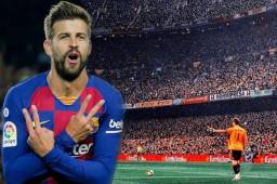 Piqué respondió la foto de Casillas que la derrotas que ha sufrido el Real Madrid en el Camp Nou.