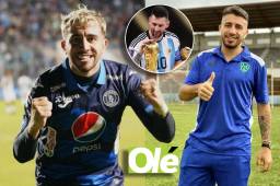 Agustín Auzmendi fue entrevistado por Diario Olé de Argentina tras su gran 2023 en el fútbol de Honduras.