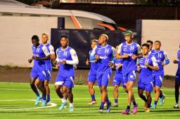 Honduras ya trabajo en Curazao y afina detalles para el compromiso del viernes por la Nations League de Concacaf. Fotos: @FenafuthOrg