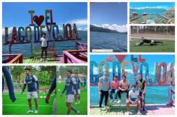 Douglas Martínez, Denil Maldonado, Juan Carlos Obregón, Joseph Rosales y Enrique Facussé disfrutan sus días libres previo la convocatoria definitiva de la Sub-23 de Honduras para el Preolímpico de Concacaf que se jugará en Guadalajara.