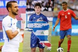 Costa Rica ha tenido a tres futbolistas nacidos en otro país que jugaron Mundiales con ellos; El Salvador, Nicaragua y Guatemala los que más suman.