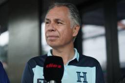 José Ernesto Mejía disparó contra los mexicanos previo al duelo en el estadio Morazán. FOTO DIEZ: Mauricio Ayala