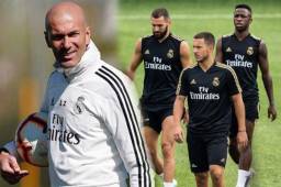 Benzema y Hazard entraron en la convocatoria de Zidane mientras que Vínicius está apartado.