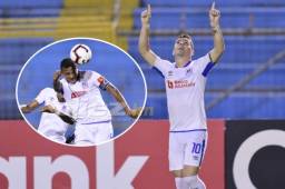 Matías Garrido y Ever Alvarado marcaron los goles de Olimpia en cuatro minutos.