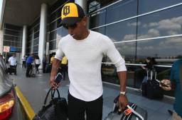 El delantero hondureño Carlo Costly regresó de Estados Unidos para integrarse al plantel bajo las órdenes del entrenador Nahún Espinoza. Foto Juan Salgado