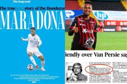 La insólita historia de periodista inglés que hizo creer al mundo que Alex López era el “Maradona hondureño”